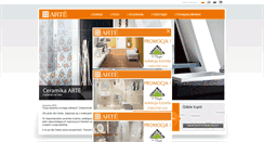 Desktop Screenshot of ceramika-arte.pl